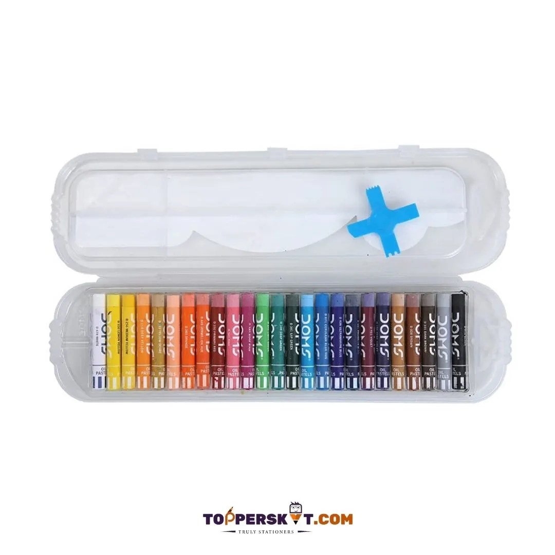 Doms Oil Pastels - Multicolour  ( Pack of 25 )