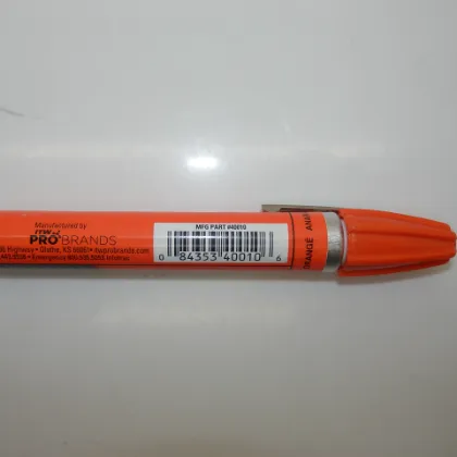 Dykem Brite-Mark Orange Medium Tip Permanent Paint Marker 40010