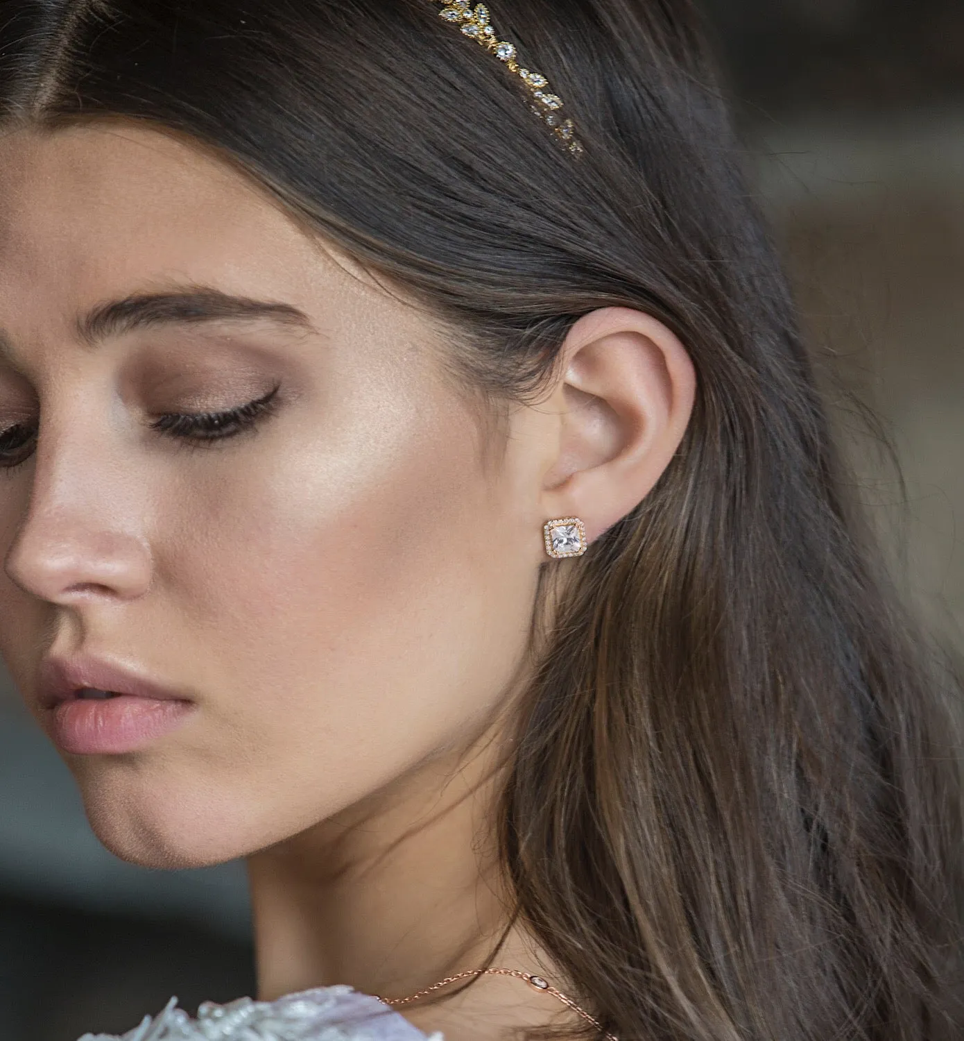 Ella Radiant Stud Earrings