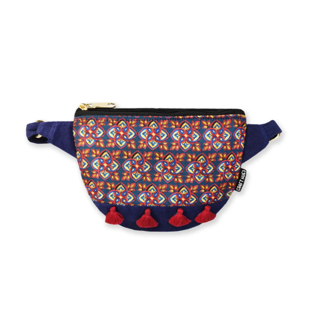 Fanny Pack/Coin Pouch Combo- Blue Knot