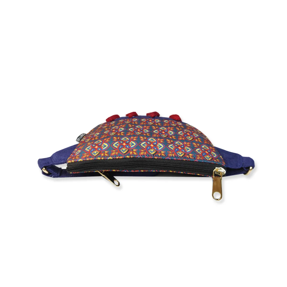 Fanny Pack/Coin Pouch Combo- Blue Knot