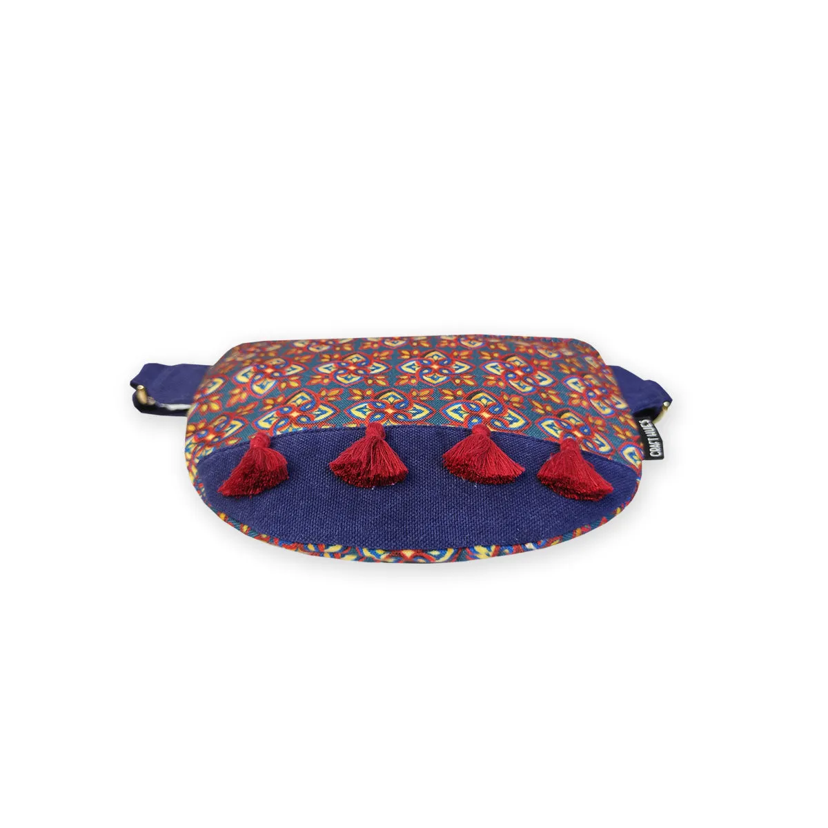 Fanny Pack/Coin Pouch Combo- Blue Knot