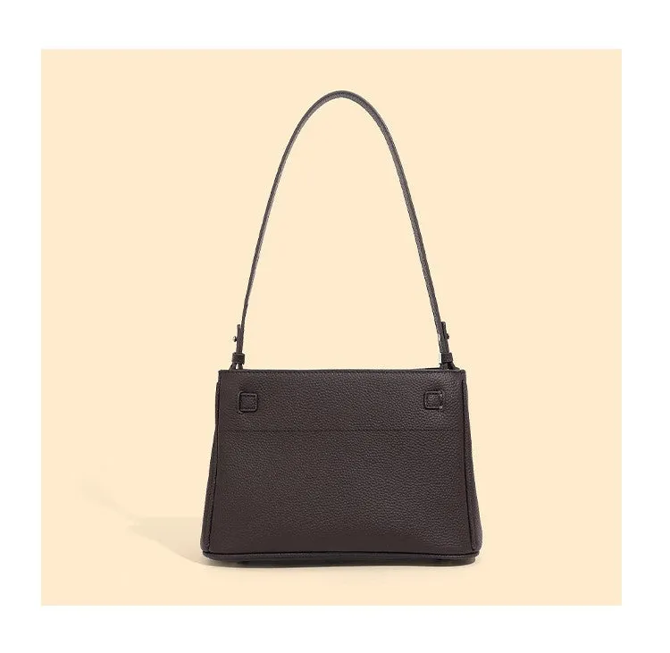 Fashion lock simple single underarm cross body kelly bag 2917 black