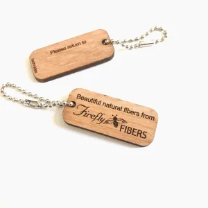 Firefly Fibers | Knitting Bag ID Tag