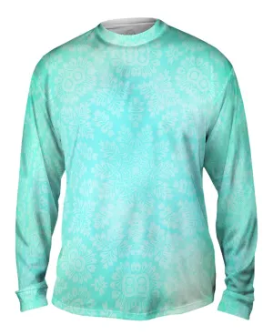 Floral Goddess Green Turquoise