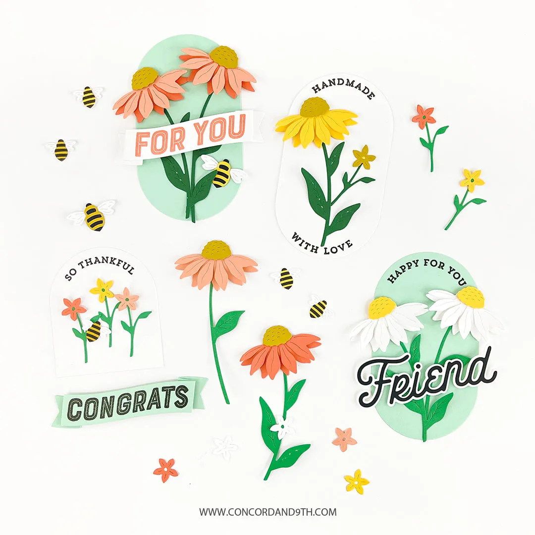 Friendly Florals Stamp Set