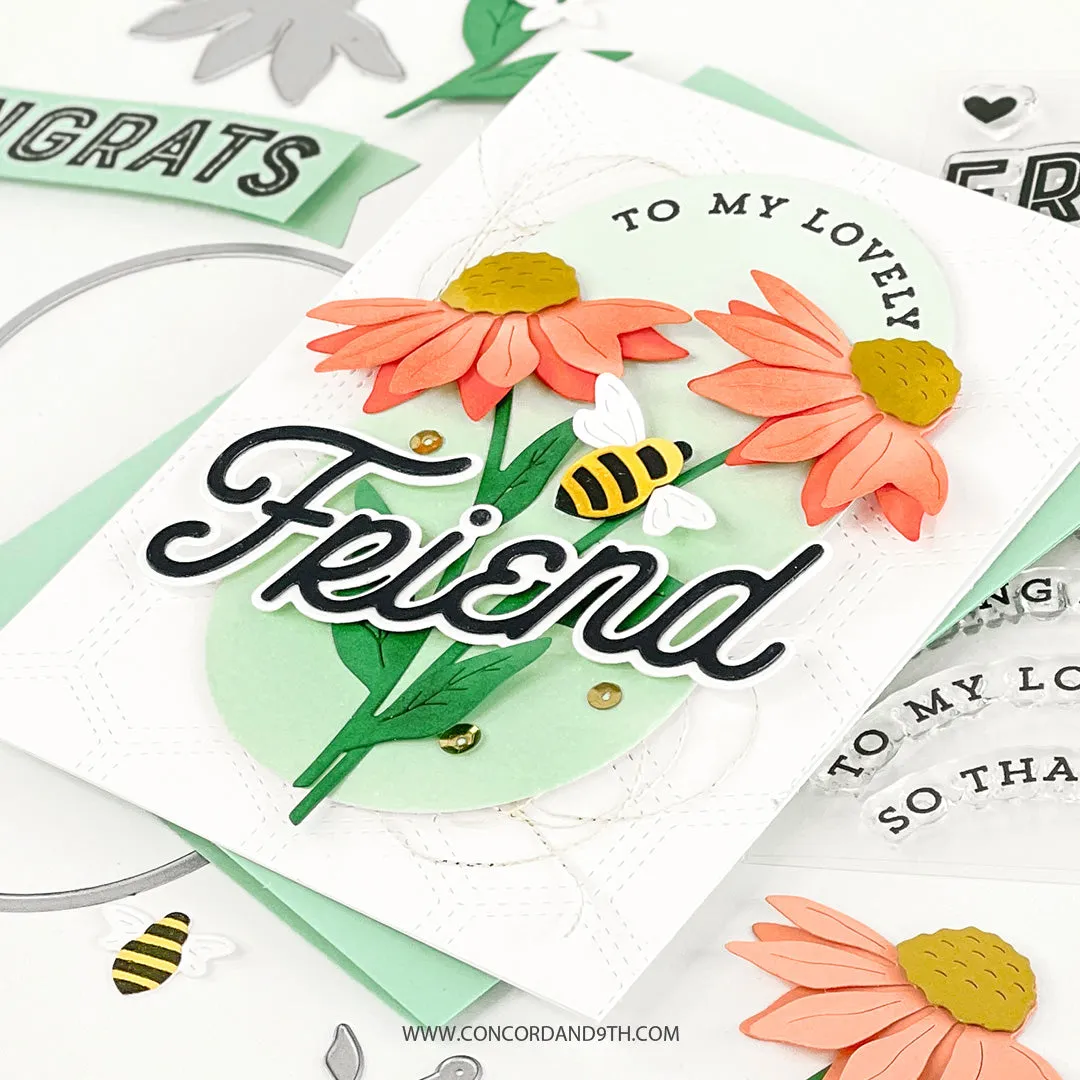 Friendly Florals Stamp Set