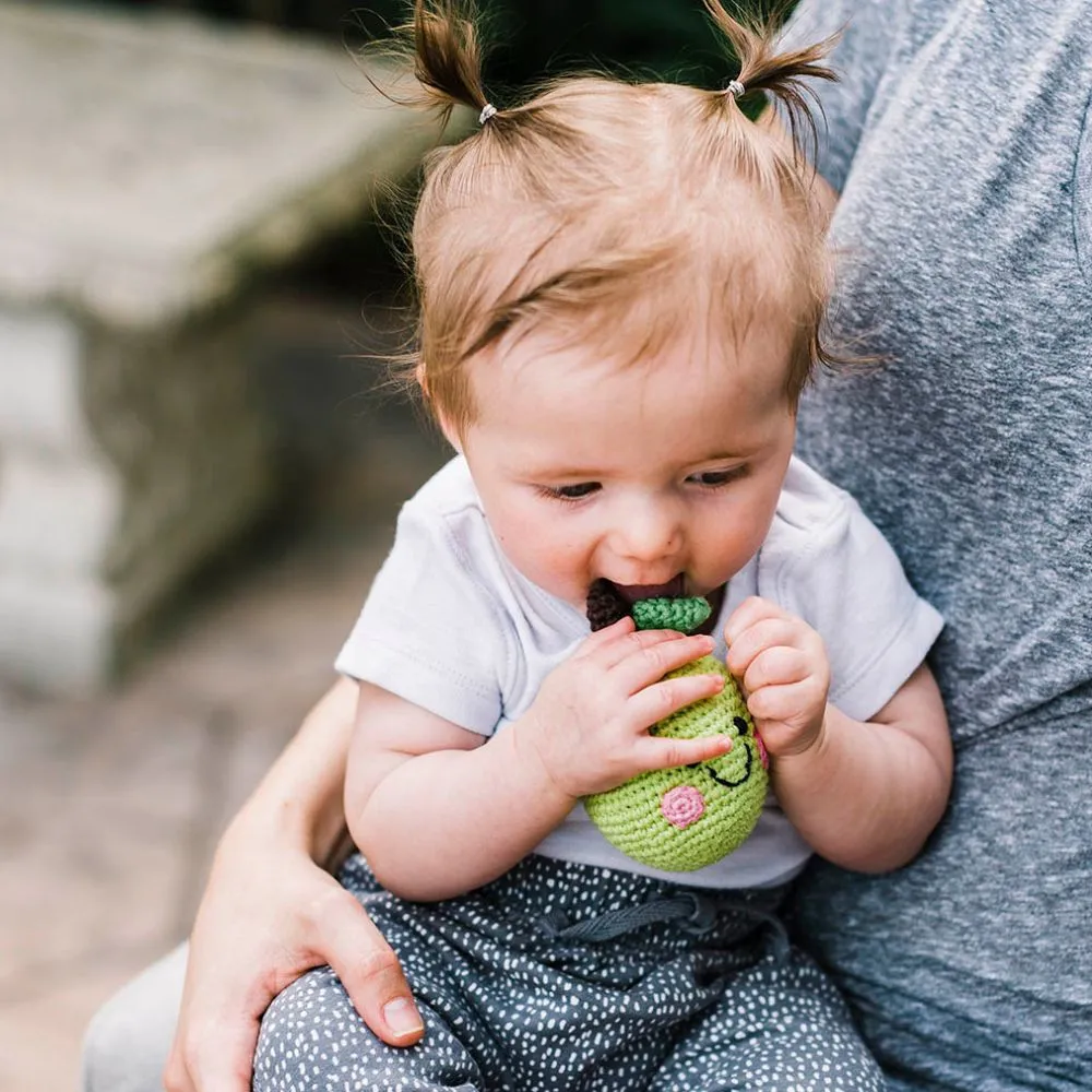 Friendly Pear Rattle