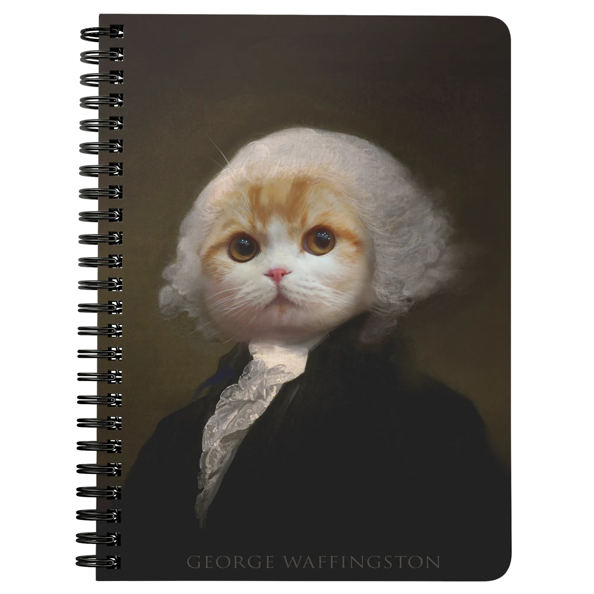 George Waffington Spiral Notebook