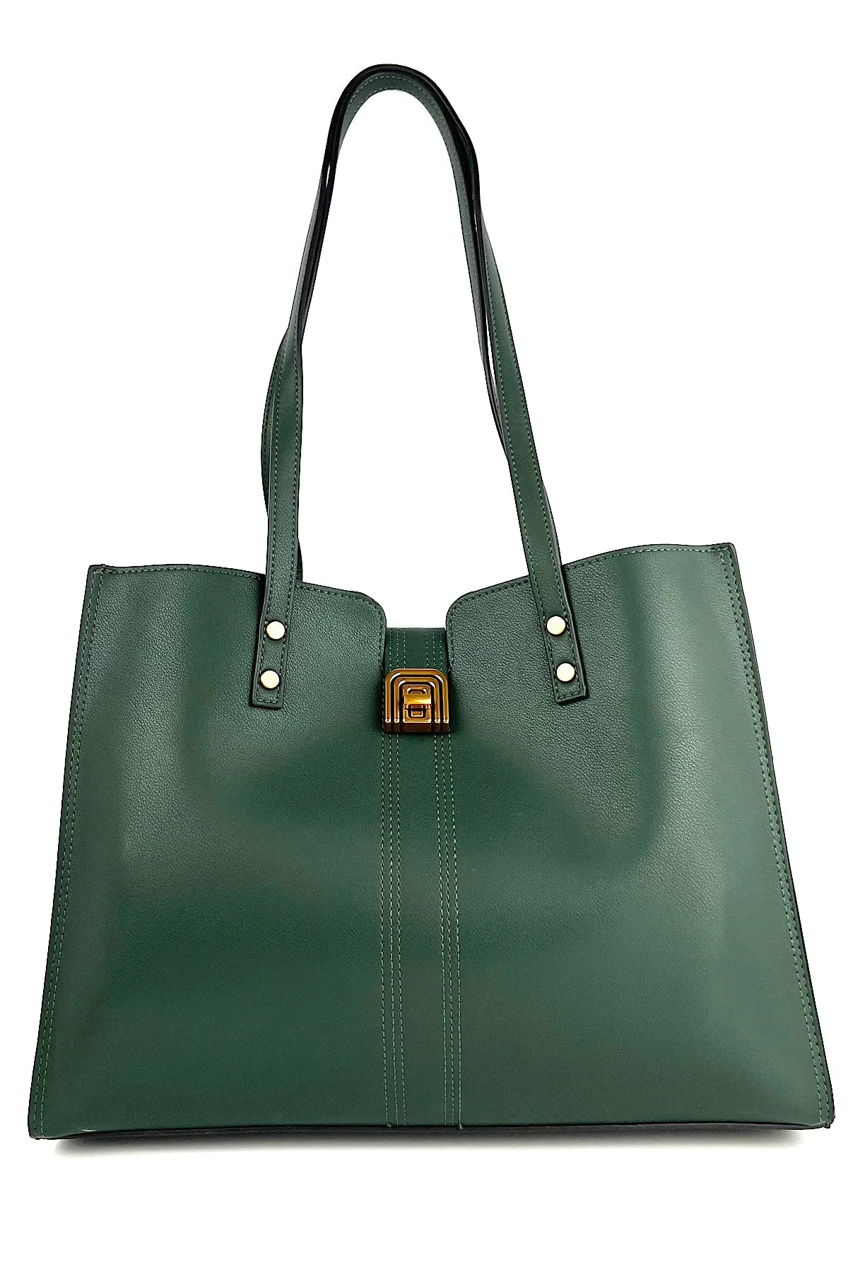 Golden Lock Classic Hand Bag