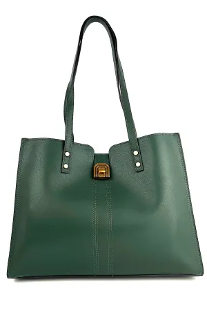 Golden Lock Classic Hand Bag