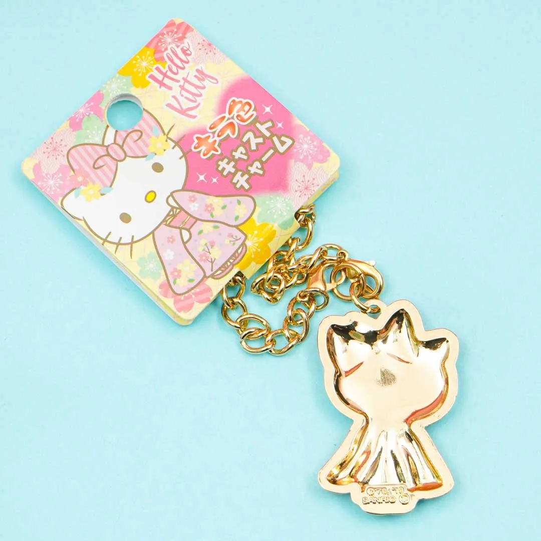 Hello Kitty Sakura Kira Color Cast Charm