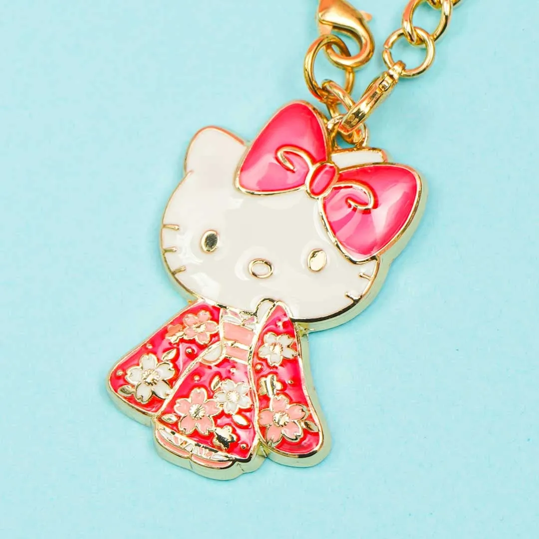 Hello Kitty Sakura Kira Color Cast Charm