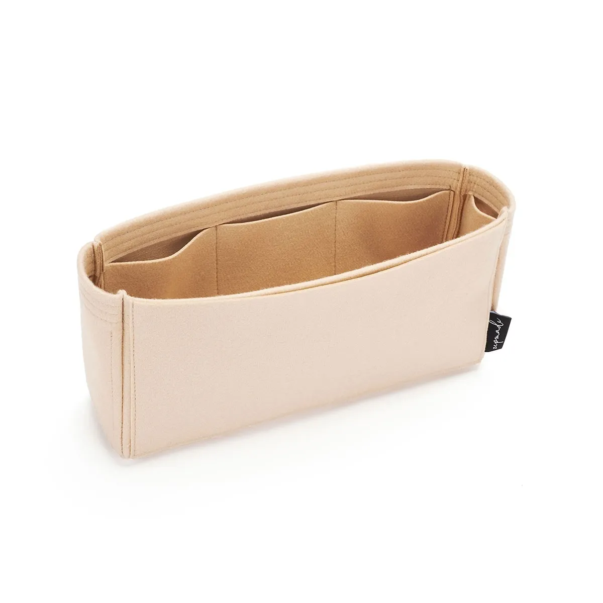 Hermes Herbag Bag Models Organizer Insert, Classic Model Bag Organizer with Exterior Pockets