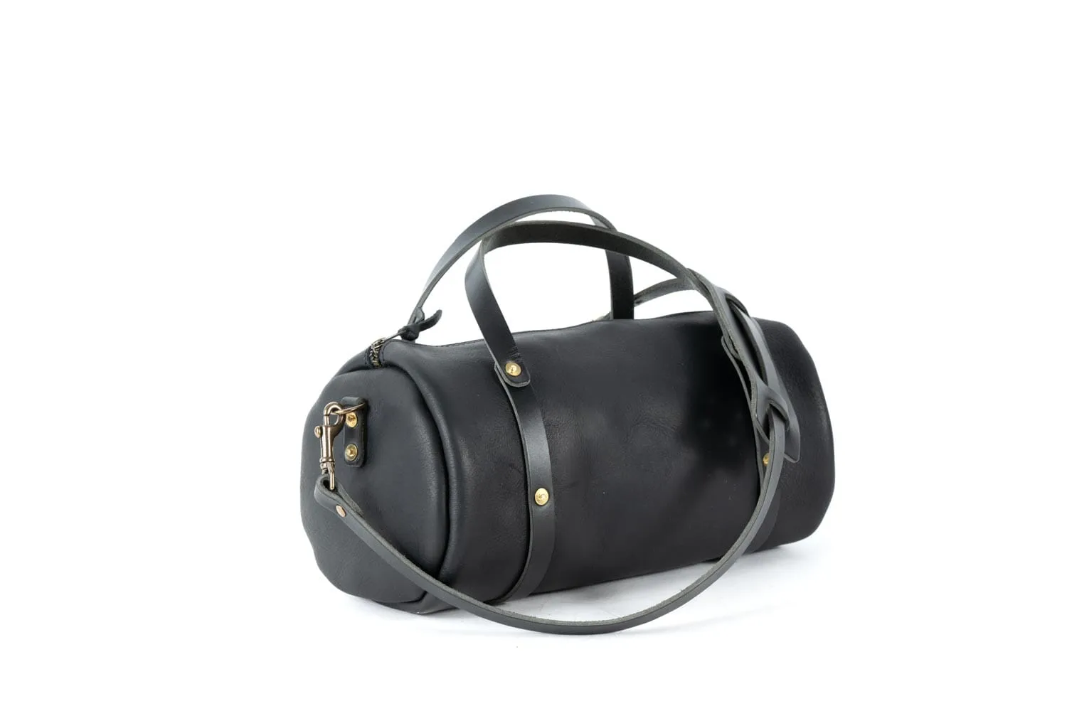 JANE LEATHER CROSSBODY - LARGE - BLACK