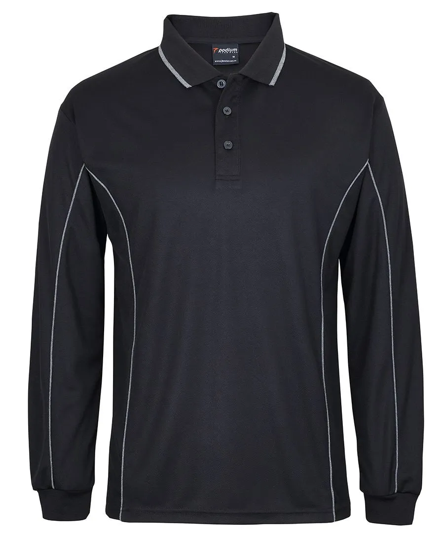 JB's Long Sleeve Piping Polo