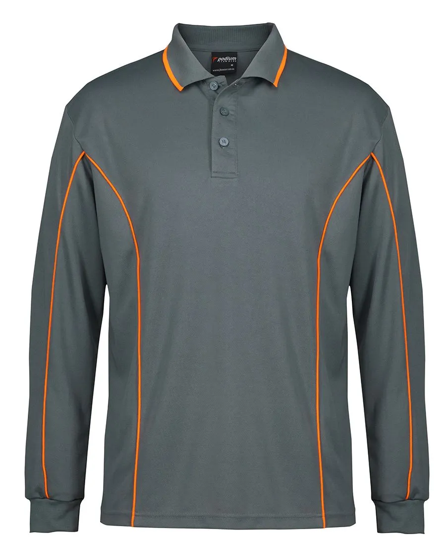 JB's Long Sleeve Piping Polo