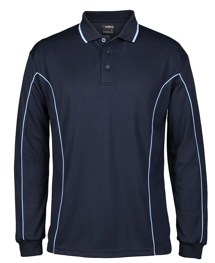 JB's Long Sleeve Piping Polo