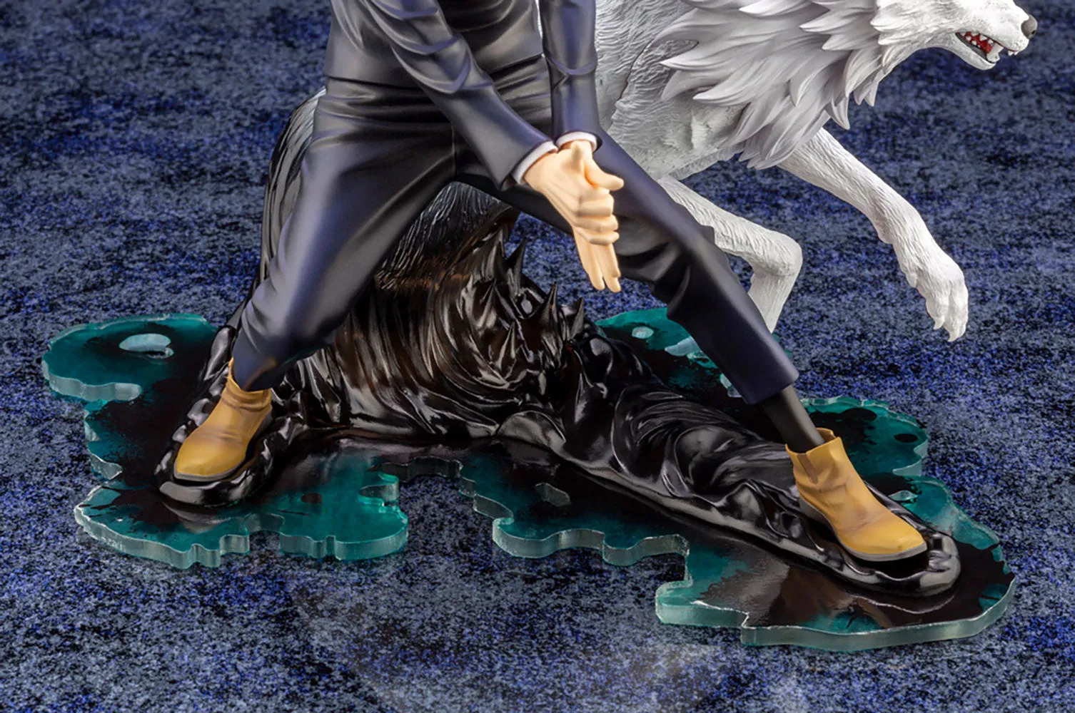 Jujutsu Kaisen Fushiguro Megumi With Divine Dog Wolf Shikigami Action Figure |19 CM |