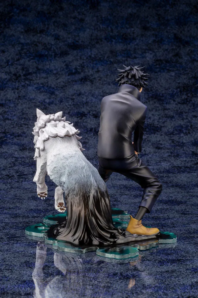 Jujutsu Kaisen Fushiguro Megumi With Divine Dog Wolf Shikigami Action Figure |19 CM |