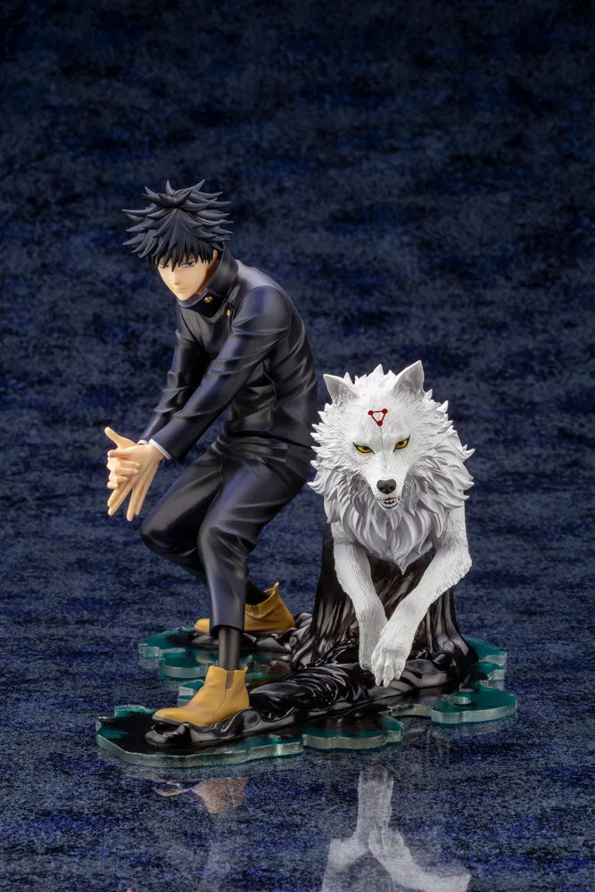 Jujutsu Kaisen Fushiguro Megumi With Divine Dog Wolf Shikigami Action Figure |19 CM |
