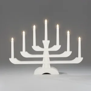 Konstsmide Wooden Candlestick 7 Lights