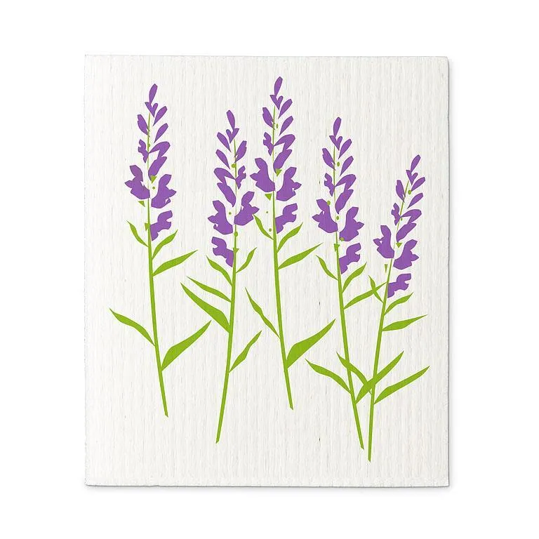 Lavender Branch Swedish Dish Cloths - Set of 2