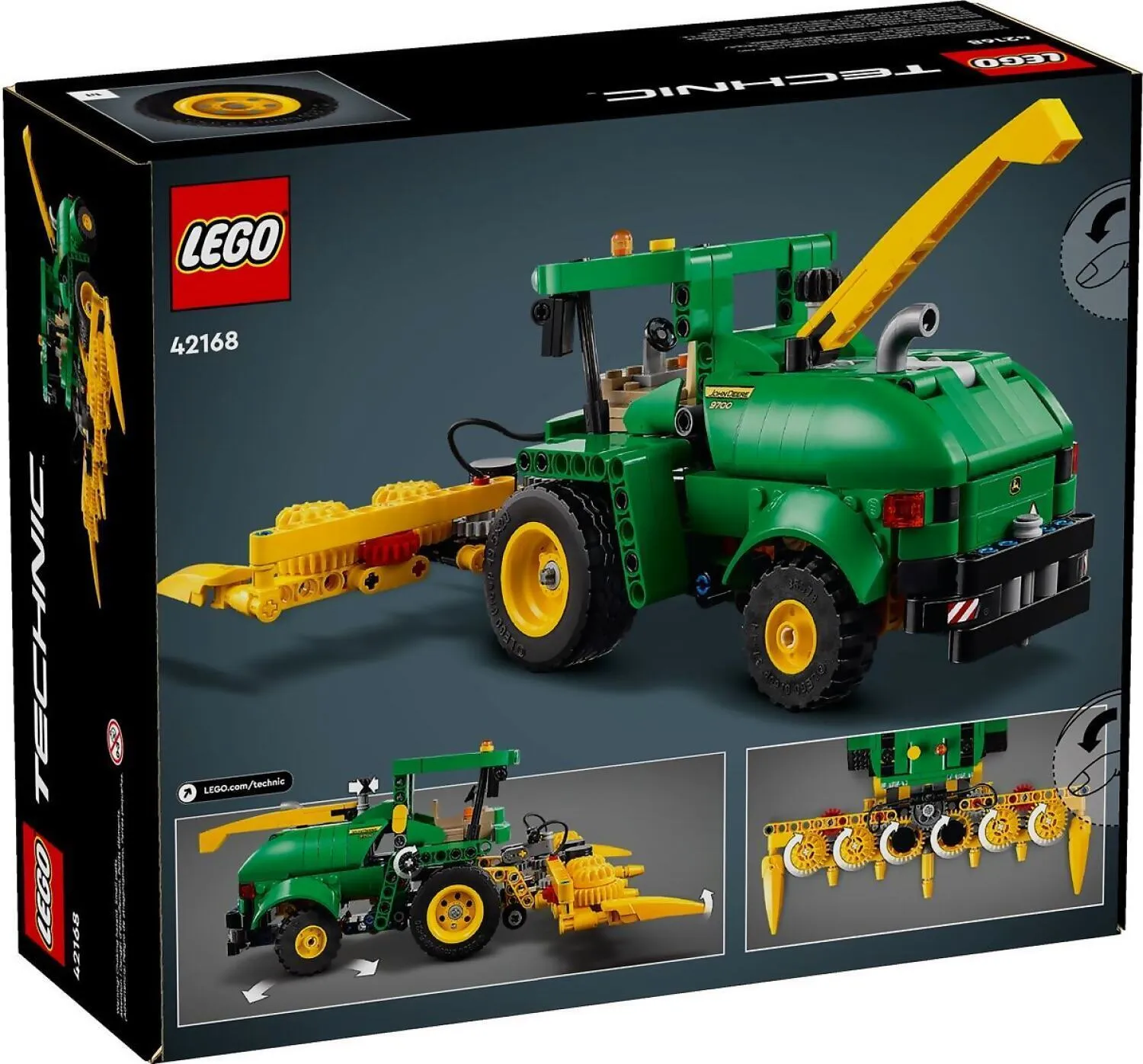 LEGO Technic John Deere 9700 Forage Harvester 42168