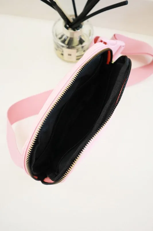 Light Pink Crossbody Bag