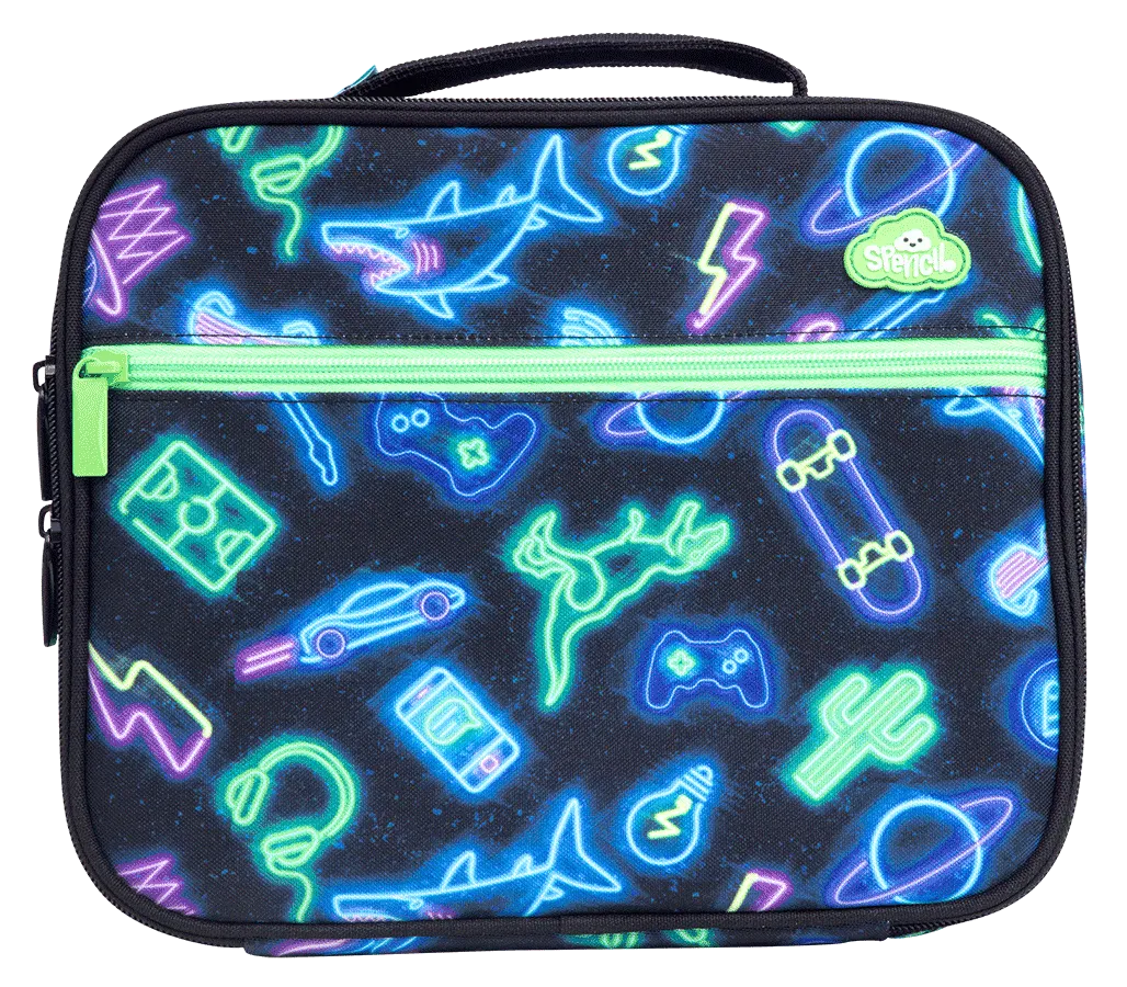 Lunch Cooler Bag Big - Neon Life