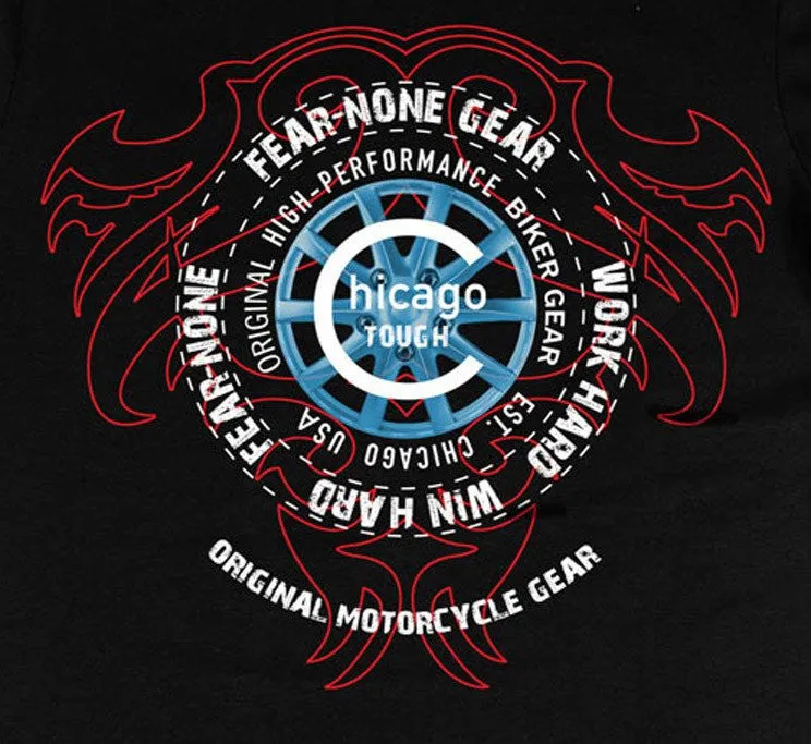 Men's Blue Gear Head Shirt