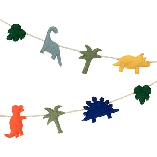 Meri Meri Felt Dinosaur Garland S9339/40/41