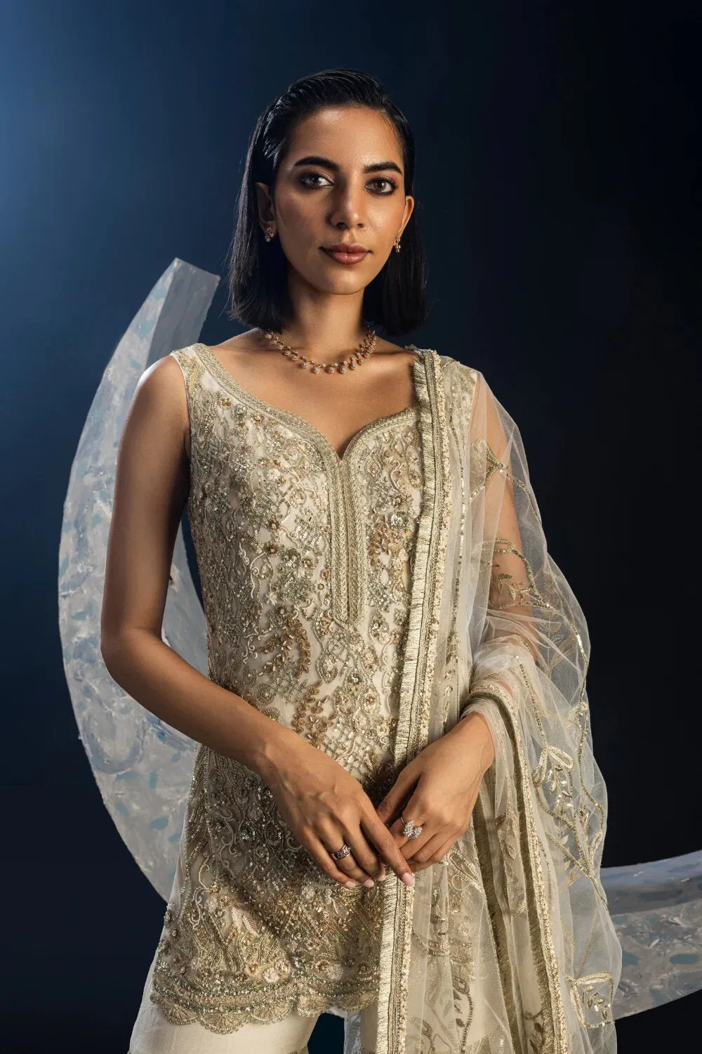 Moonbeam Sharara Set