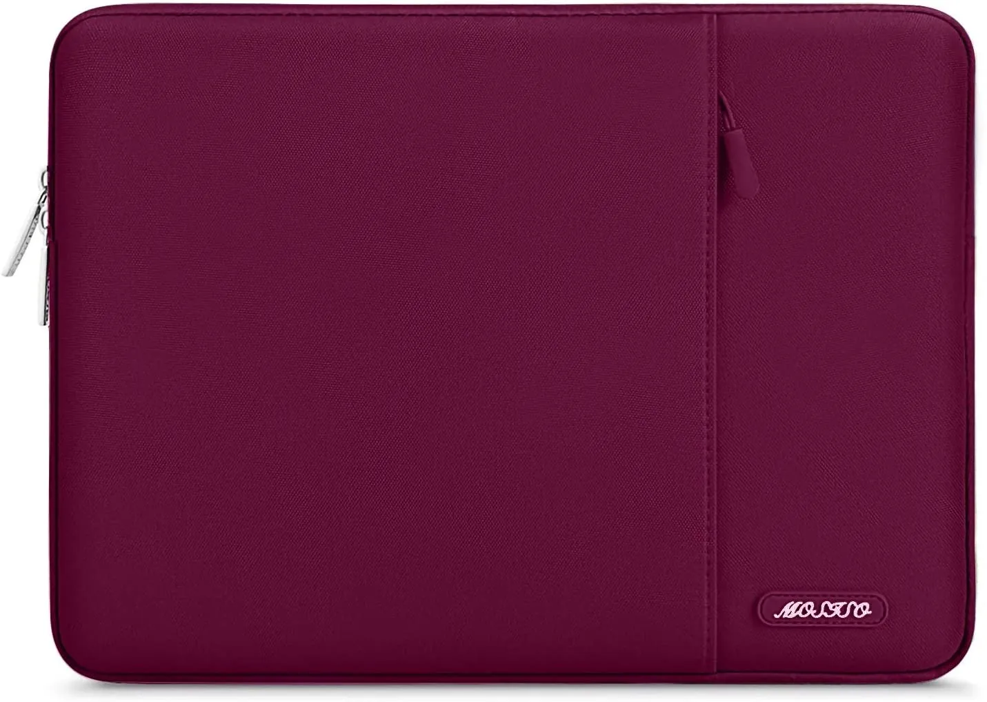 MOSISO Laptop Sleeve Bag Compatible with MacBook Air 13 inch A2337 M1 A2179 A1932 2018-2021/Pro 13 inch A2338 M1 A2251 A2289 A2159 A1989 A1706 A1708, Polyester Vertical Case with Pocket, Gray