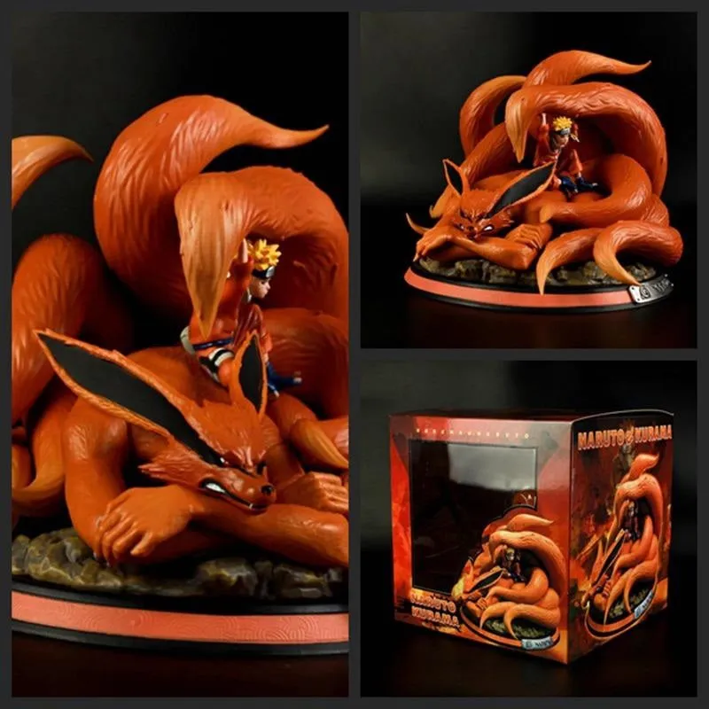 Naruto Kurama Kyuubi Six Immortals Uzumaki Action Figure  | 22 Cms |