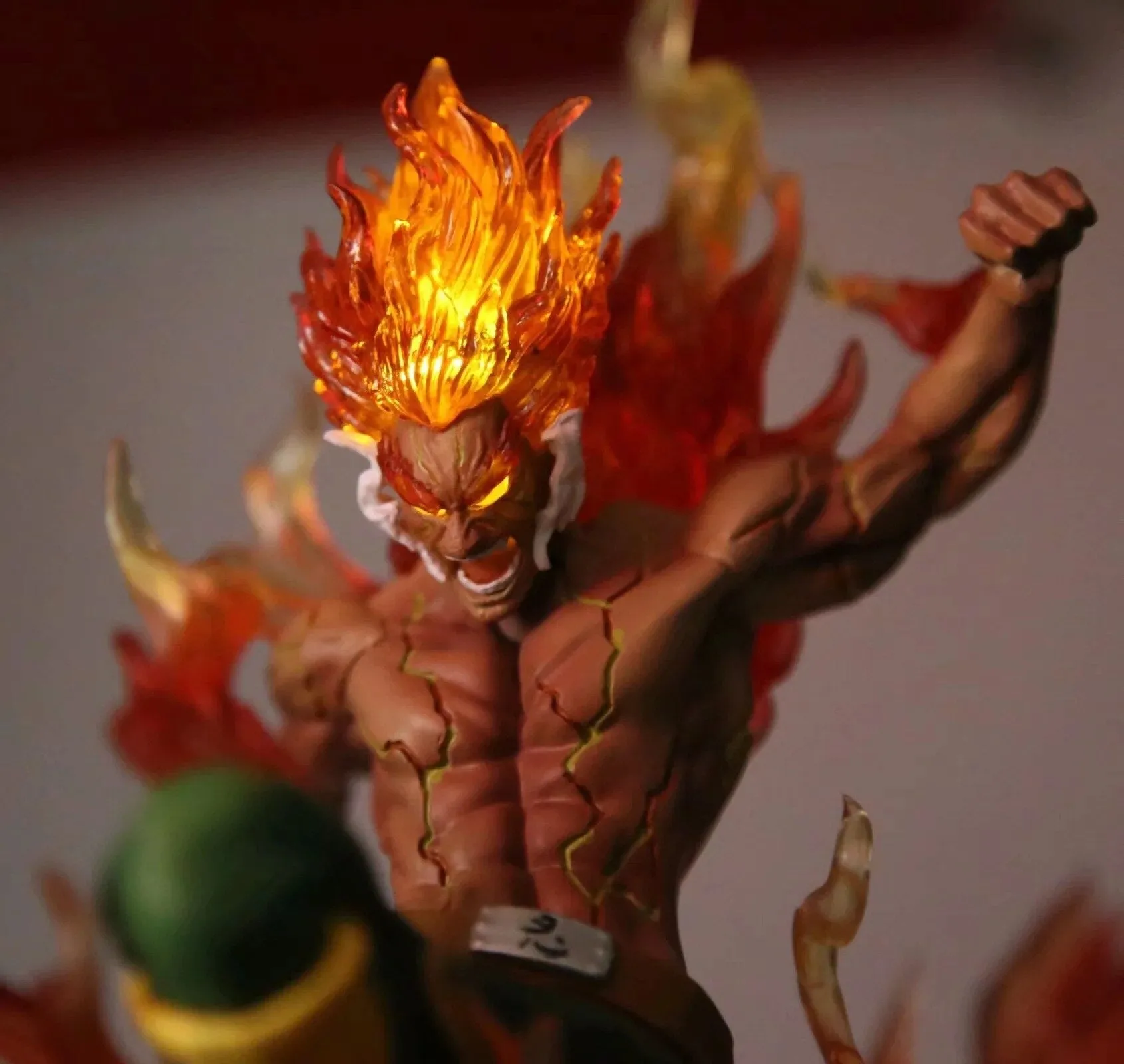 Naruto Might Guy Eight Door Armor Strongest With Light Action Figure |36 Cms|