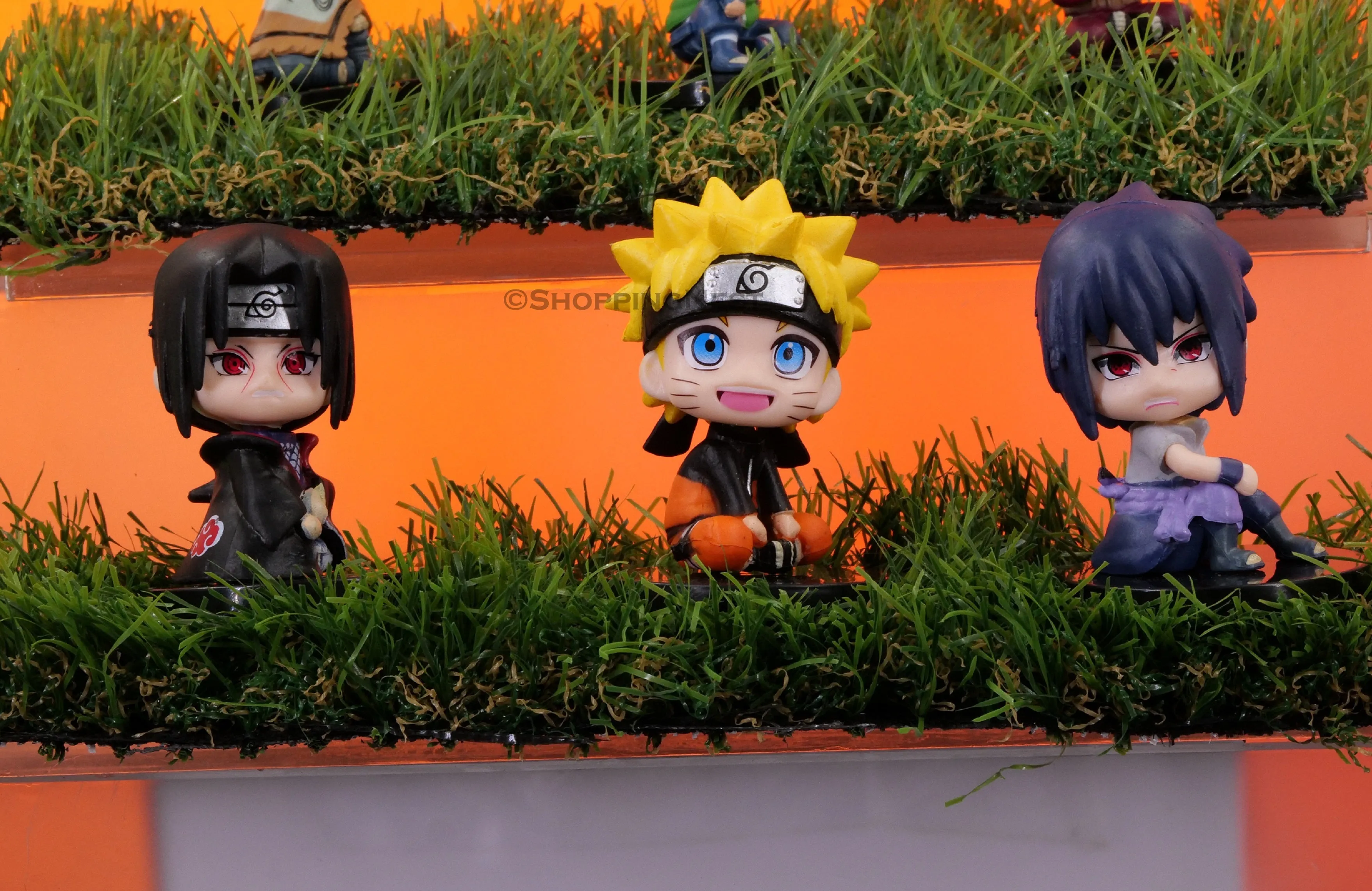 Naruto Set Of 6 Kawai Chibi Action Figures Deidara Itachi | 7 CM |