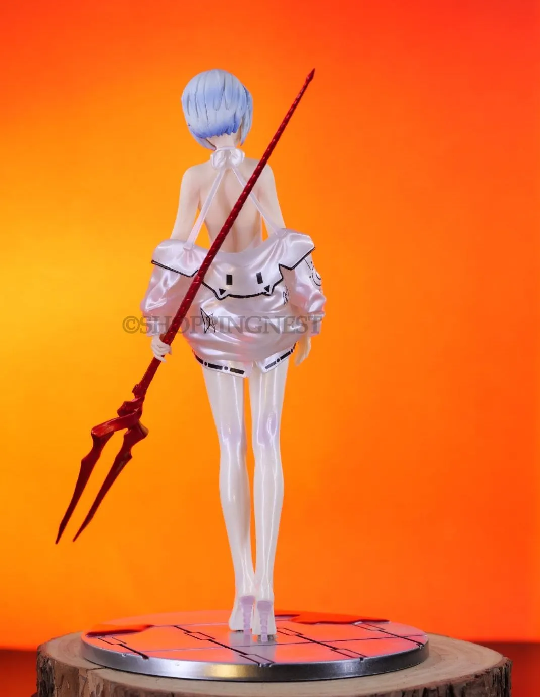 Neon Genesis Evangelion GK Ayanami Rei EVA Longinus Gunner Waifu Action Figure | 26 Cms) |