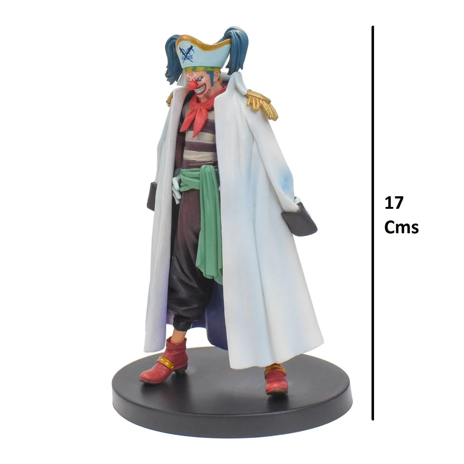 One Piece Buggy The Star Clown Action Figure | 17 Cms |