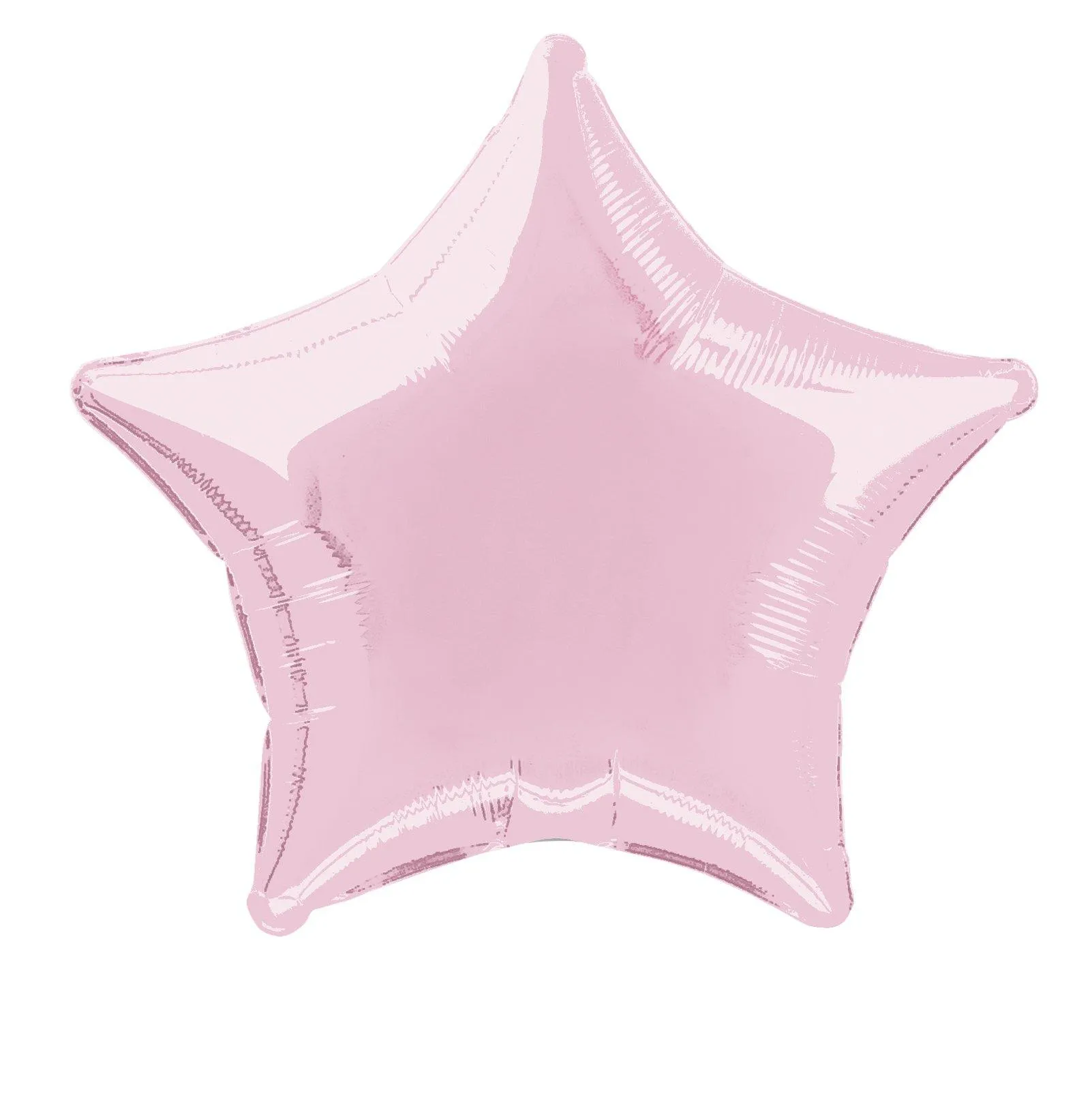 Pastel Pink Star Foil Balloon - 50cm