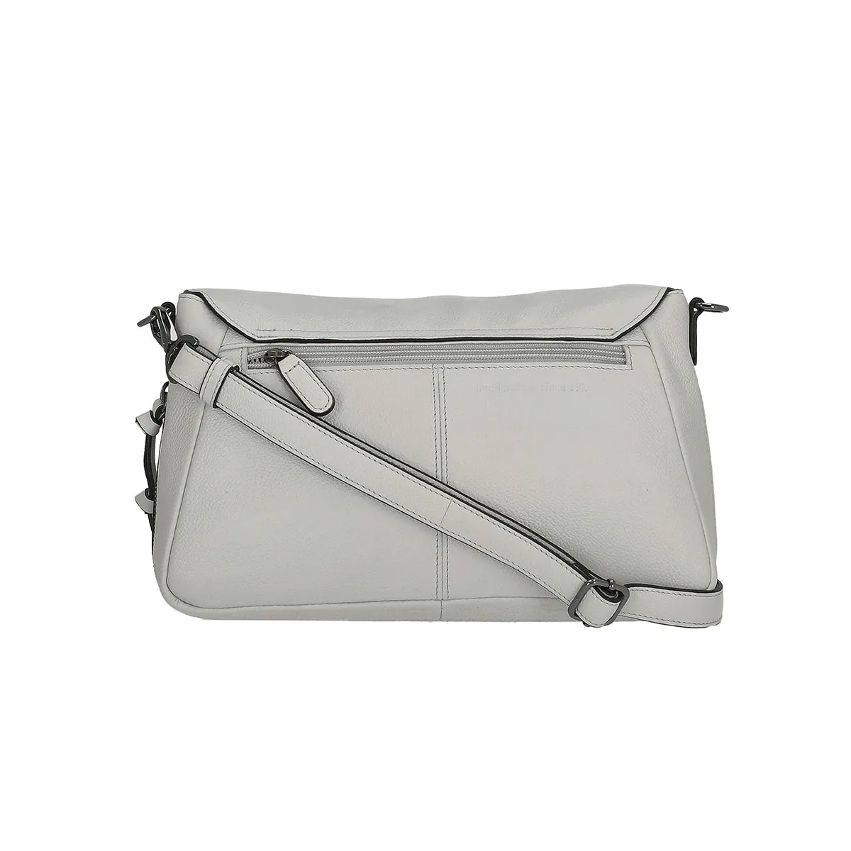 Picard PPPP Ladies Leather Satchel Bag (Grey)