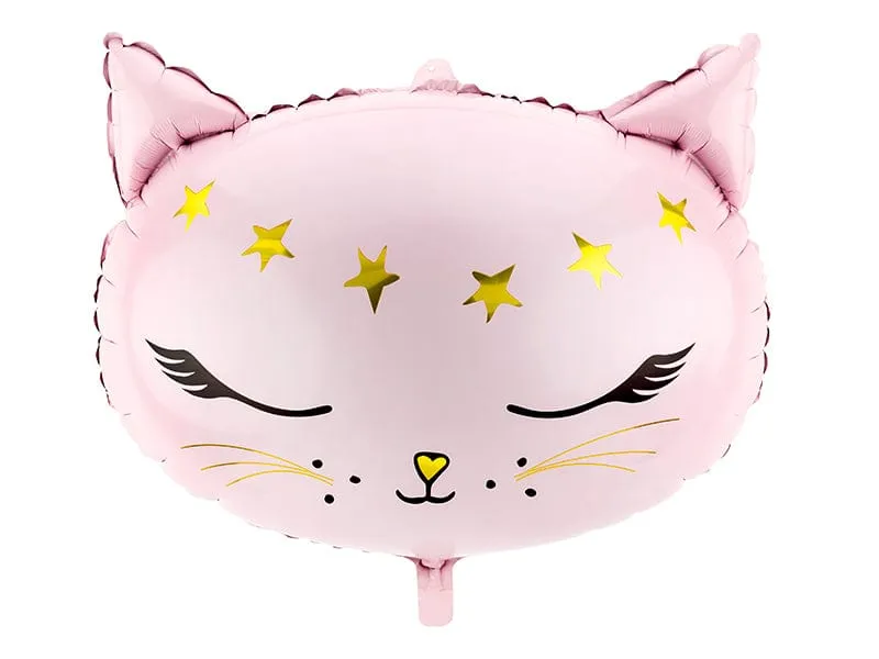 Pink Cat foil balloon