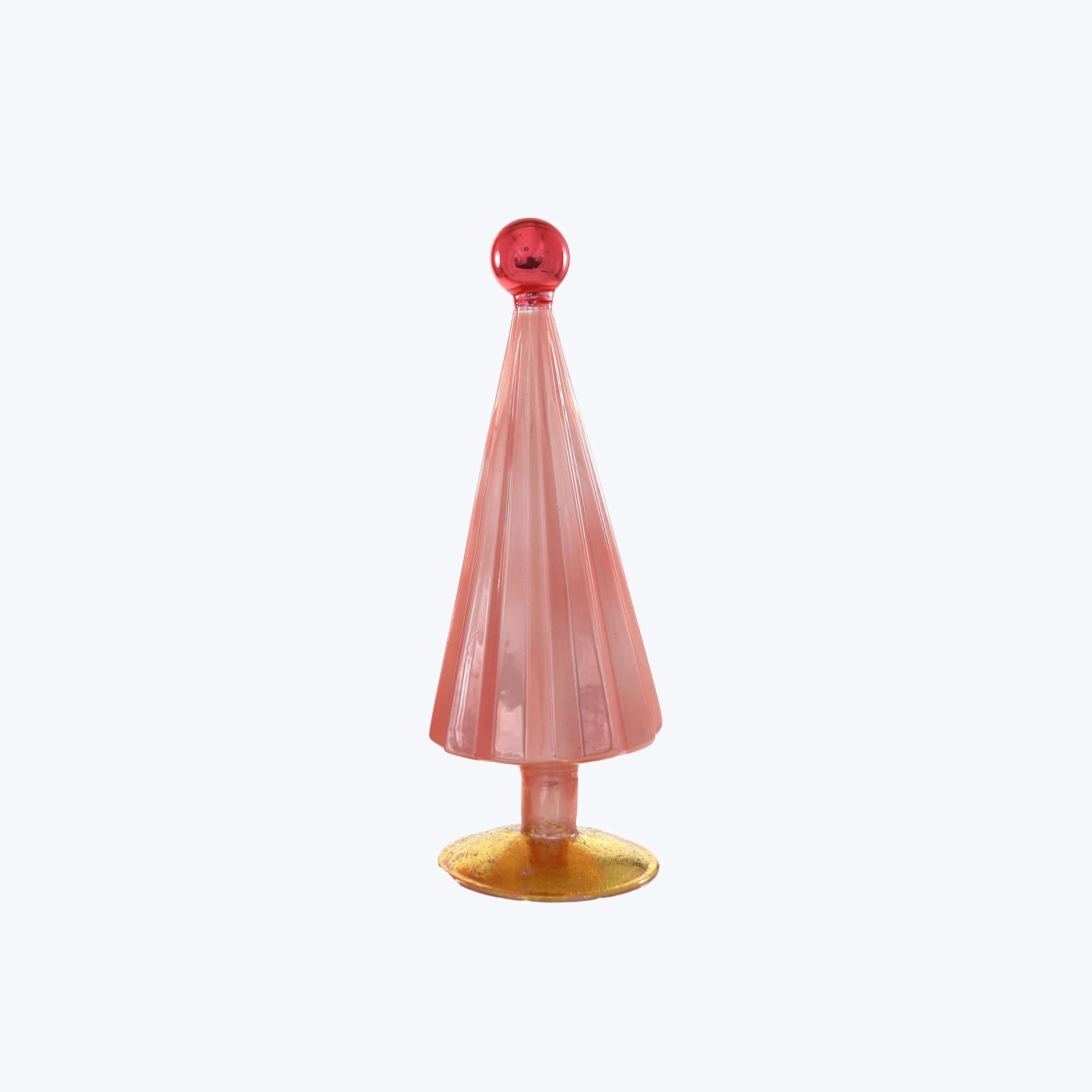 Pleated Tree in Pink   Red
