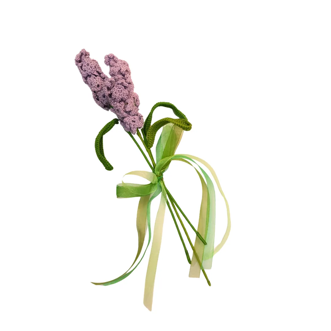Purple Hyacinths Handmade Crochet
