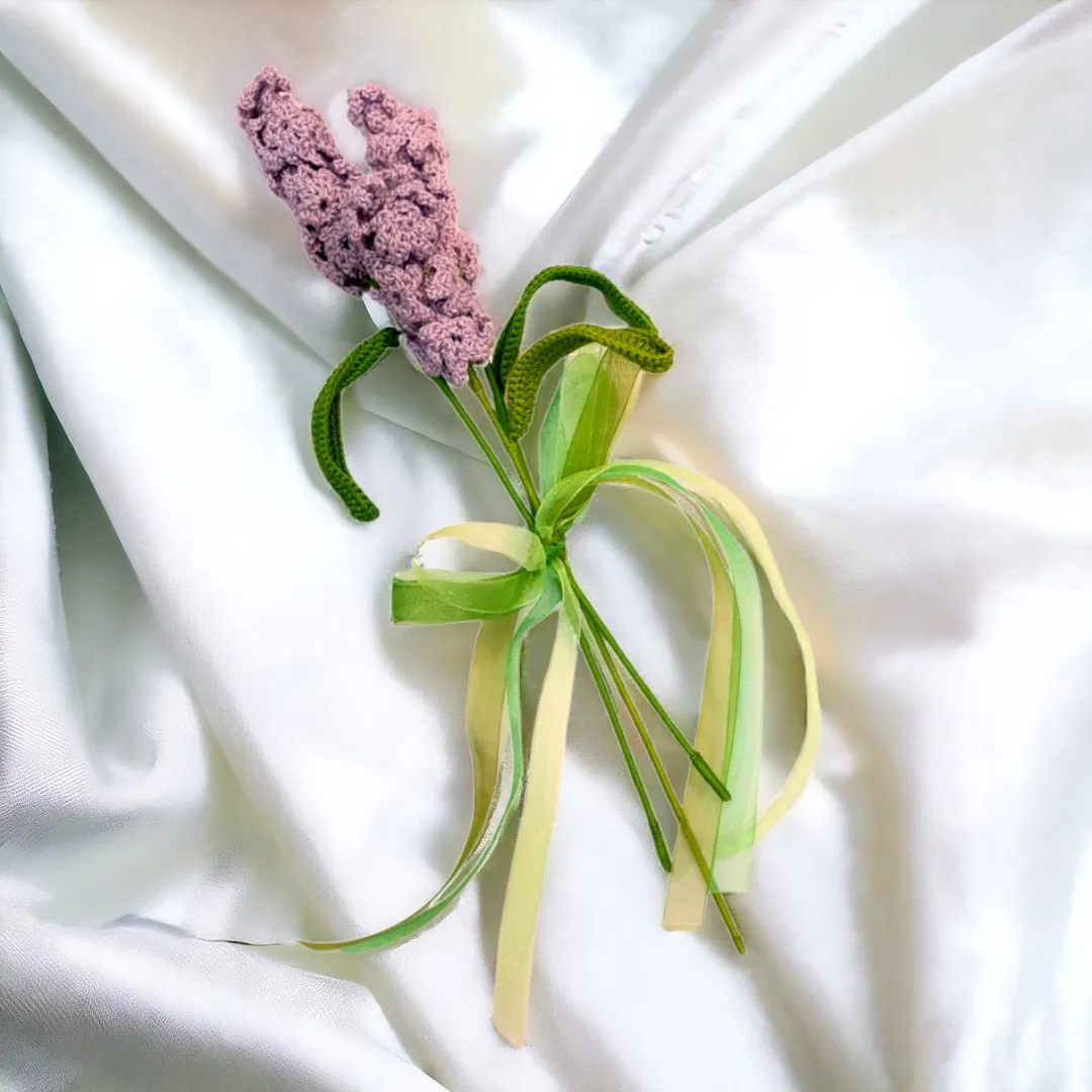 Purple Hyacinths Handmade Crochet