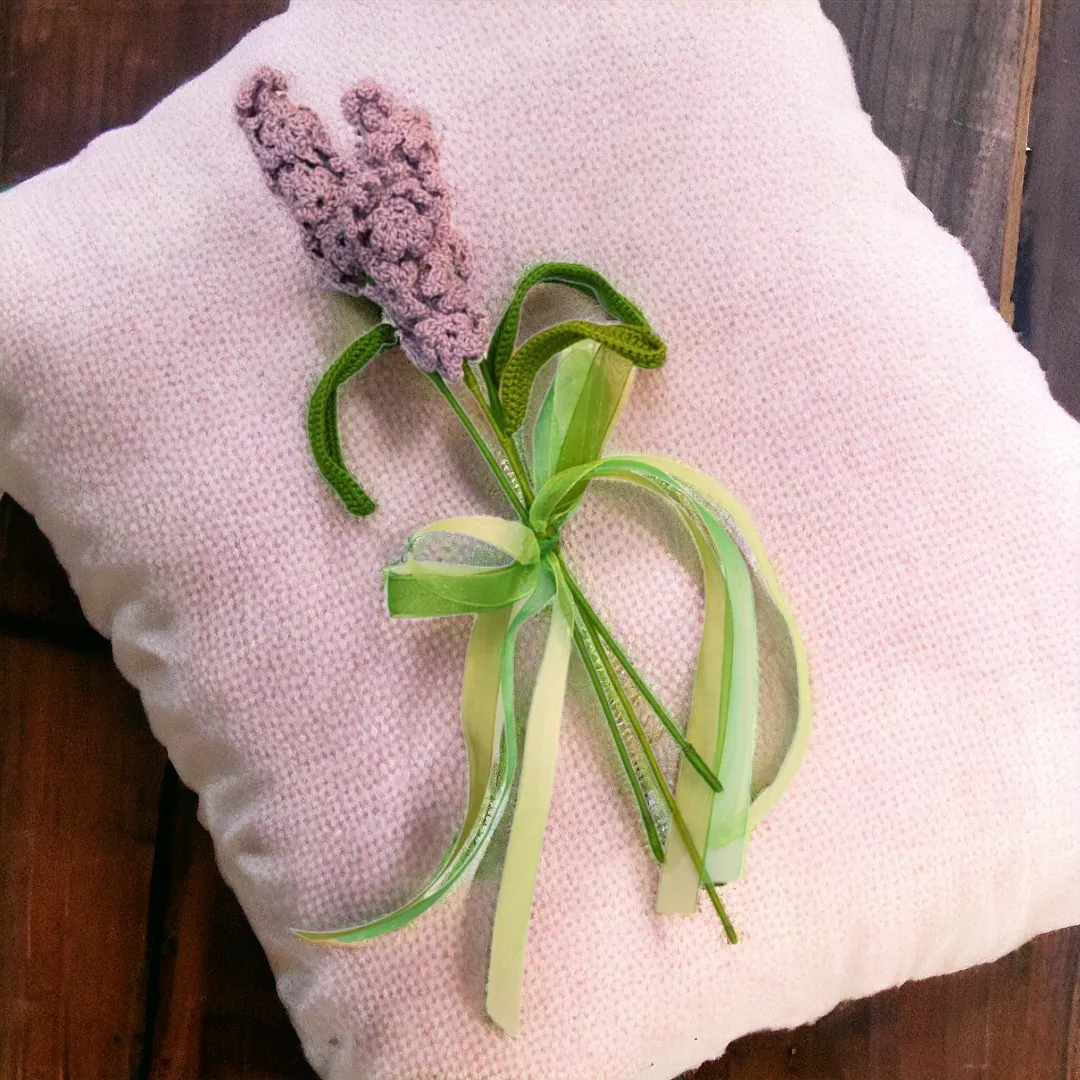 Purple Hyacinths Handmade Crochet