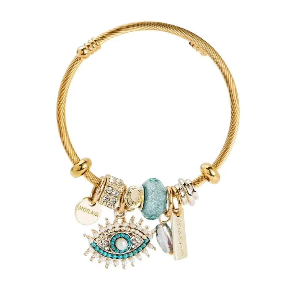 Radiant Aura Lucky Eye Bracelet
