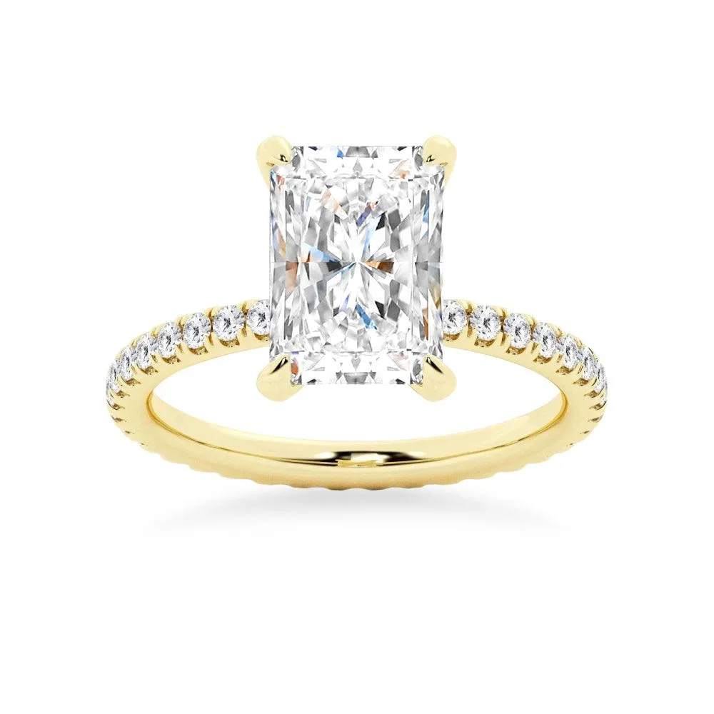 Radiant Cut Engagement Ring