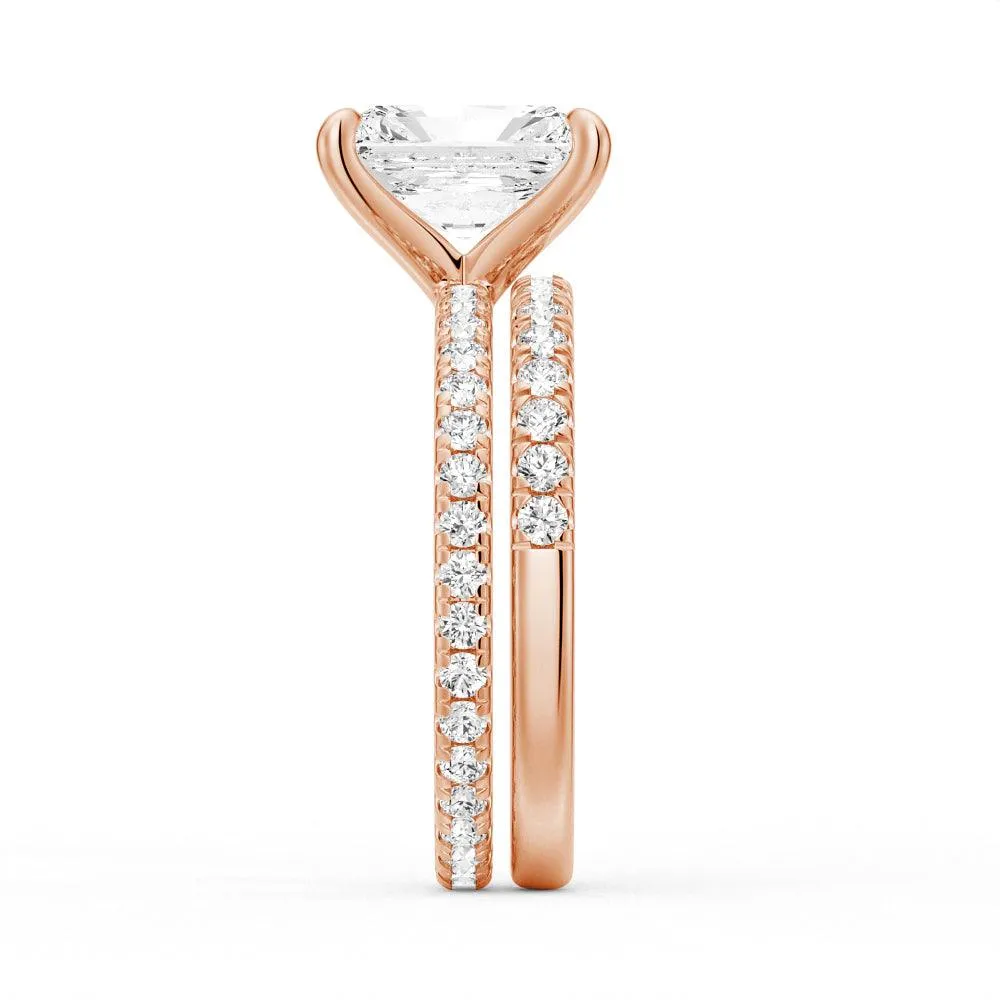 Radiant Cut Engagement Ring