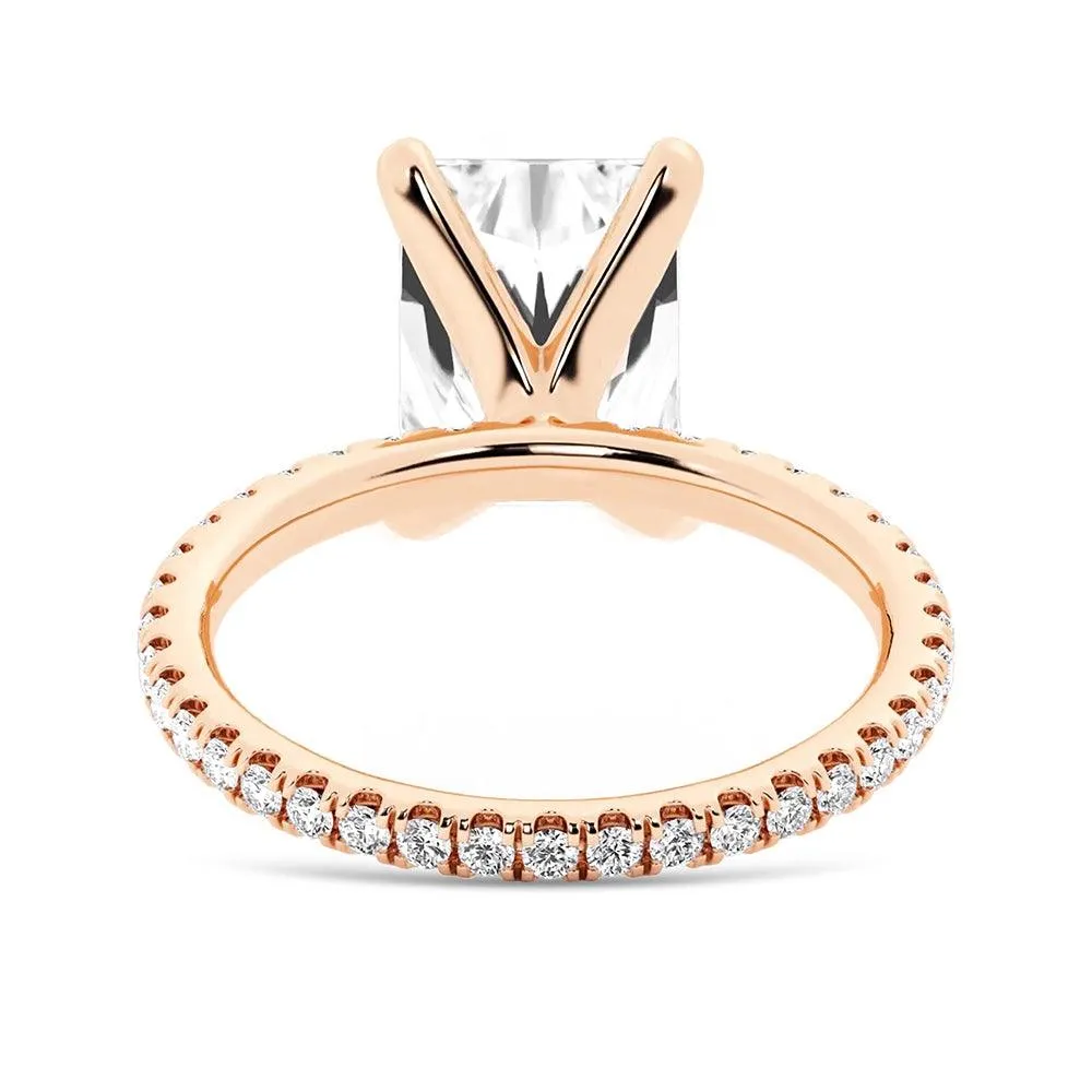 Radiant Cut Engagement Ring
